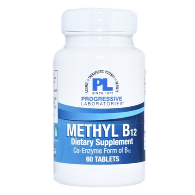 Progressive Laboratories Methyl B12 (60 Tablets) at WellnessShoppingOnline