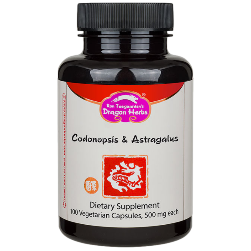 Dragon Herbs Codonopsis and Astragalus (100 Capsules)