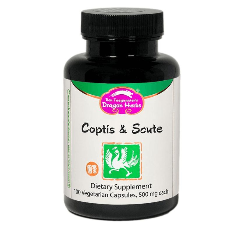Dragon Herbs Coptis &amp; Shute (100 Capsules)