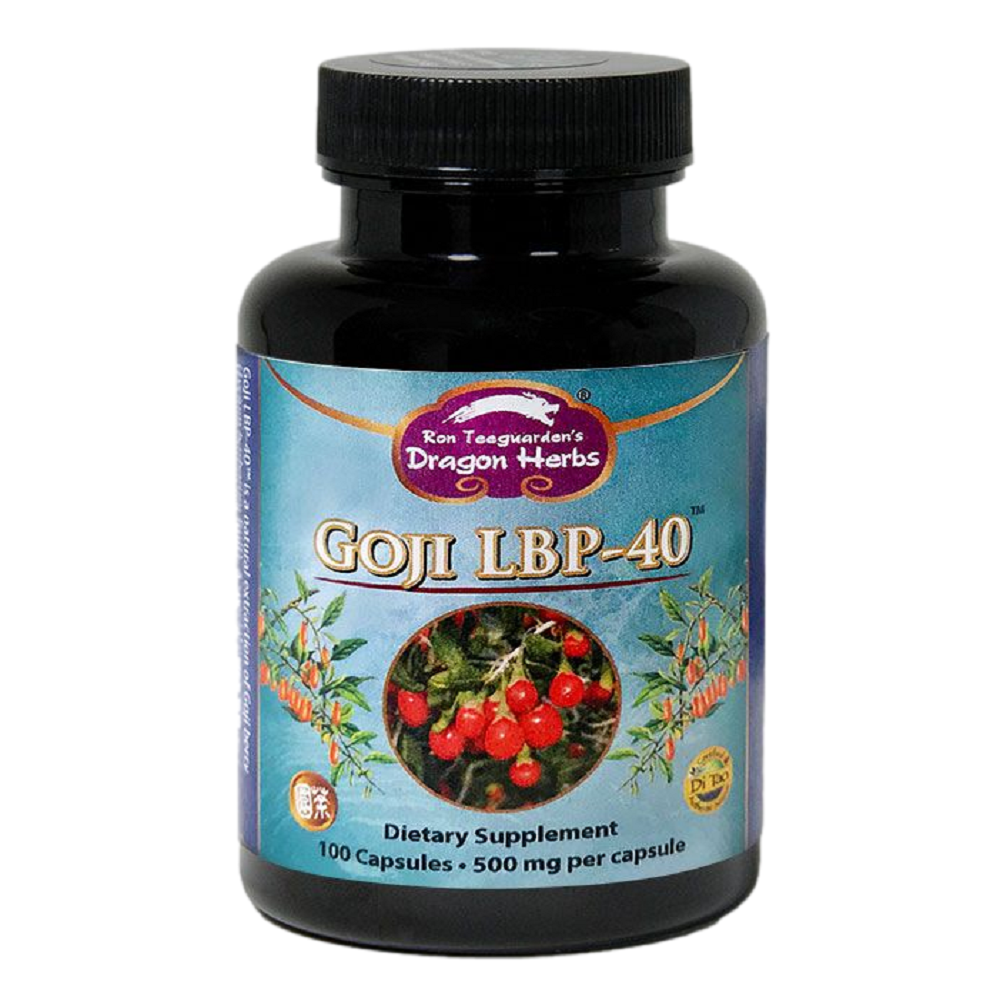 Dragon Herbs Goji LBP – 40 (100 Capsules)