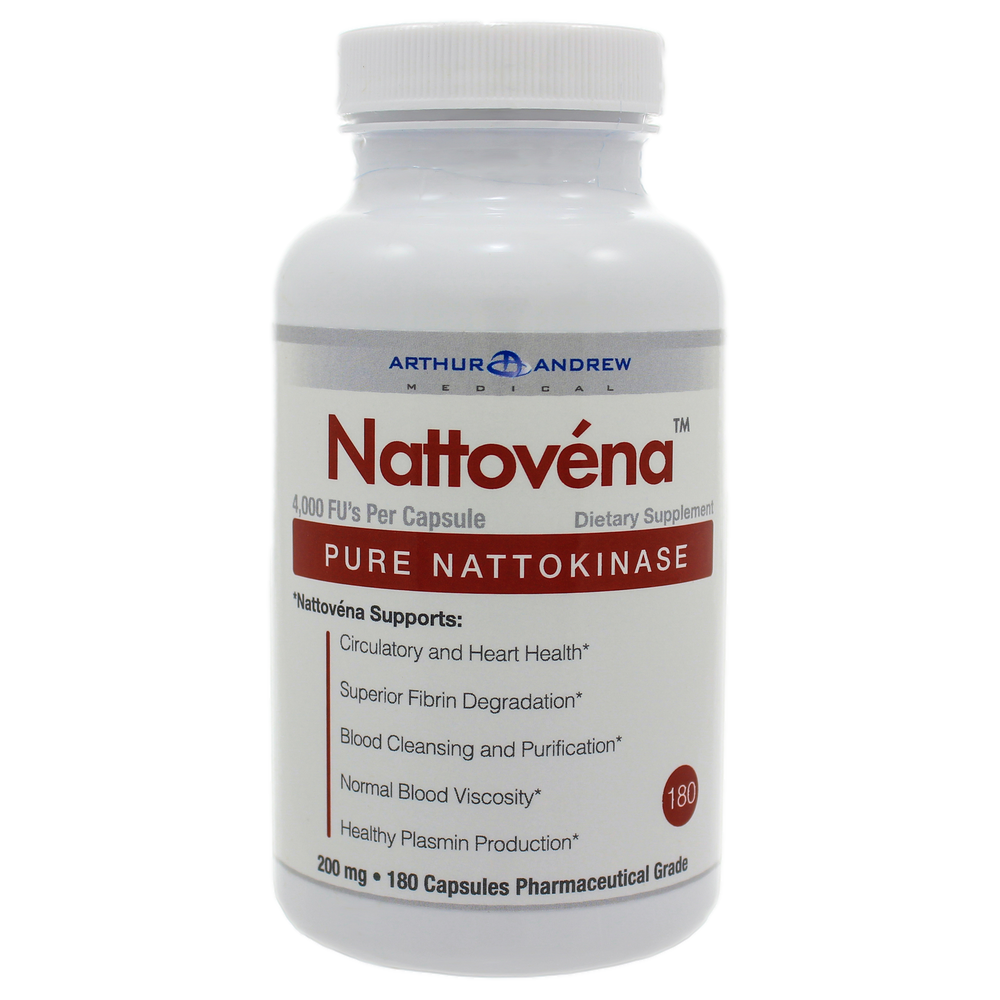 Arthur Andrew Medical - Nattovena 4,000 FU/cap, 180 Capsules