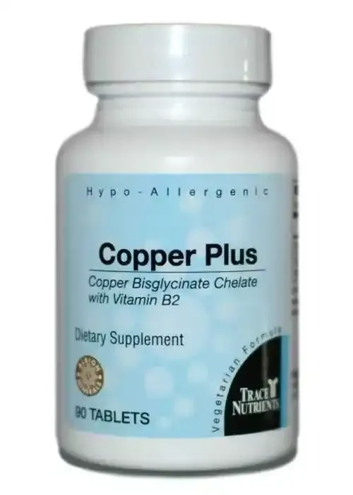 Trace Elements Copper Plus (90 Tablets)
