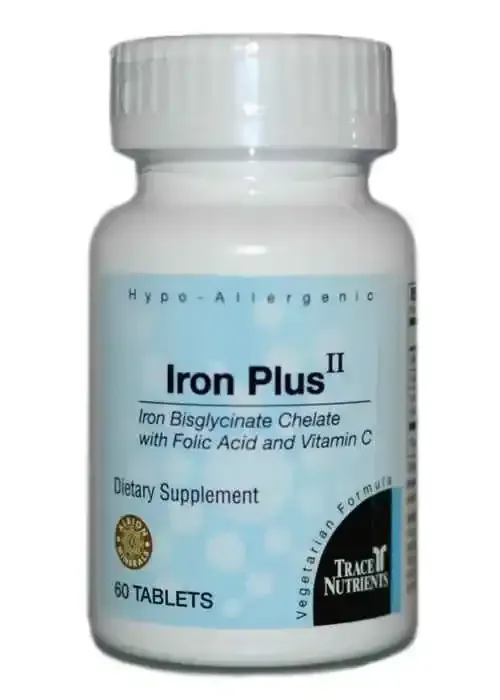 Trace Elements Iron Plus III (60 Tablets)