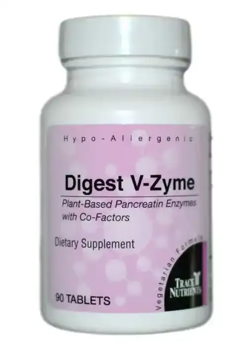 Trace Elements Digest V-Zyme (90 Tablets)