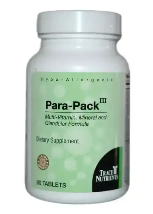 Trace Elements Para-Pack III (90 Tablets)