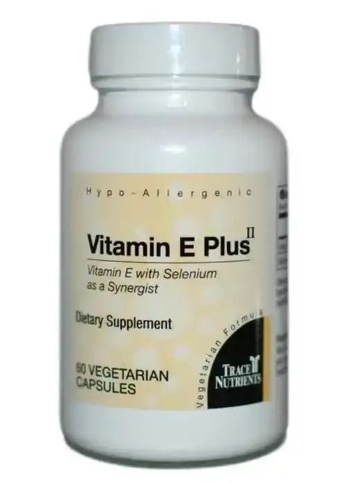 Trace Elements Vitamin E Plus II (60 Capsules)