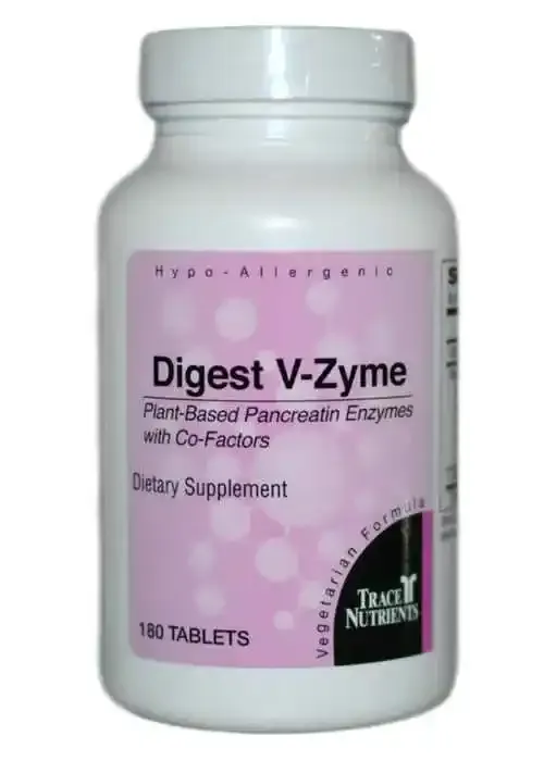Trace Elements Digest V-Zyme (180 Tablets)
