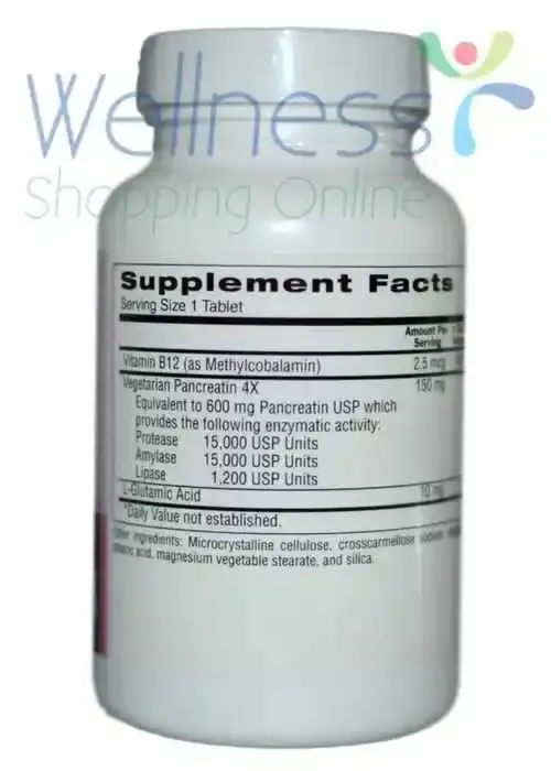 Trace Elements Digest V-Zyme (180 Tablets)