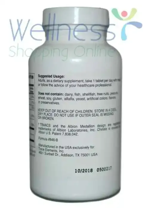 Trace Elements ZMC Plus (180 Tablets)