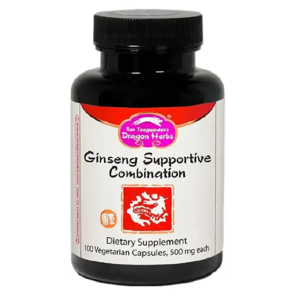 Dragon Herbs Ginseng Supportive Combination (100 Capsules)