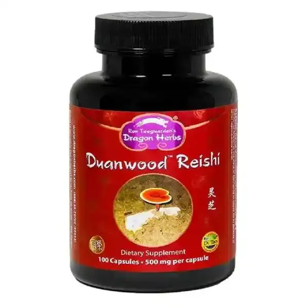 Dragon Herbs Duanwood Reishi  (100 Capsules)