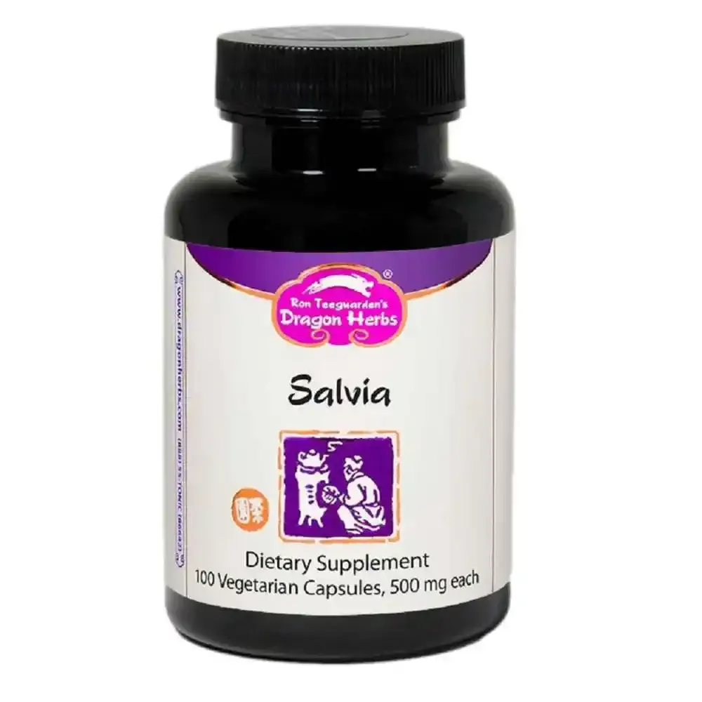 Dragon Herbs Salvia (100 Capsules)