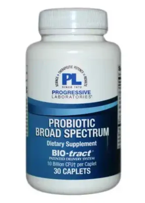 Progressive Laboratories Probiotic Broad Spectrum (30 Caplets)