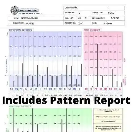 HTMA Profile 2 Multi-Element Assay  &amp; Pattern Report (Initial)