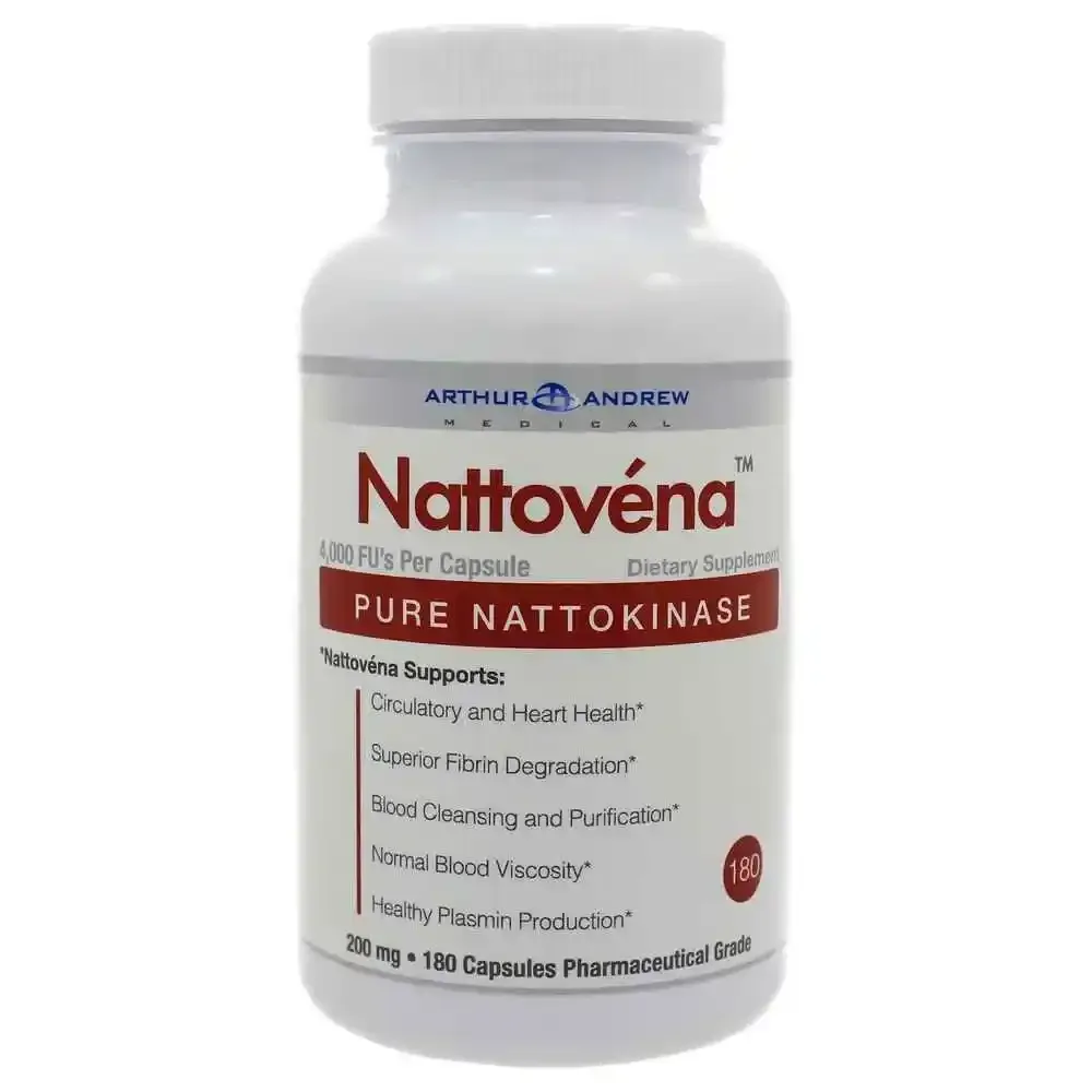 Arthur Andrew Medical - Nattovena 4,000 FU/cap, 180 Capsules