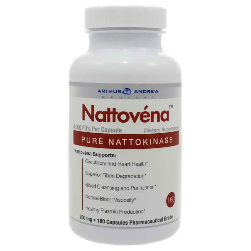 Arthur Andrew Medical - Nattovena 4,000 FU/cap, 180 Capsules