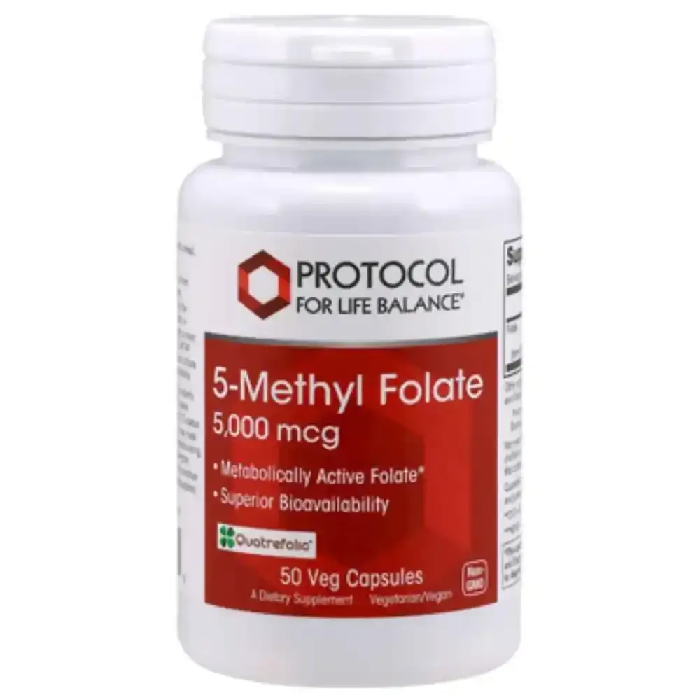 Protocol For Life Balance 5-MTHF 5,000 mcg