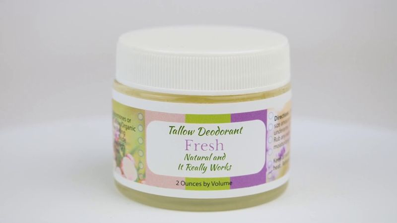 Tallow Deodorant Fresh Tallow Deodorant Fresh