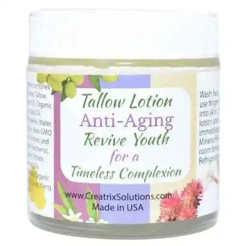 Tallow Lotion Anti-Aging 4 oz