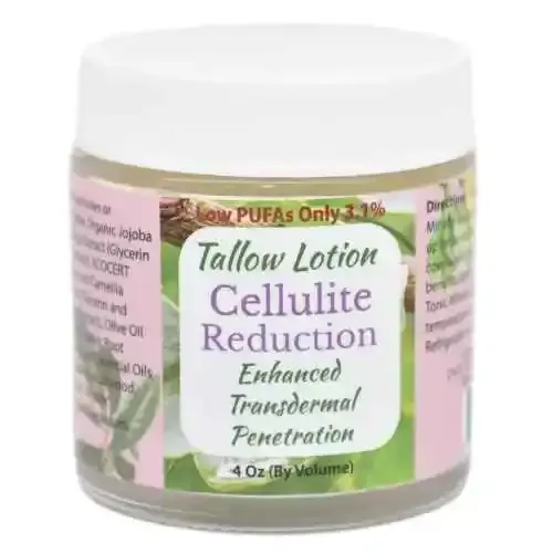 Tallow Lotion Cellulite Reduction 4 oz Tallow Lotion Cellulite Reduction 4 oz