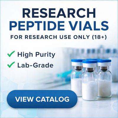 Research Peptide Vials