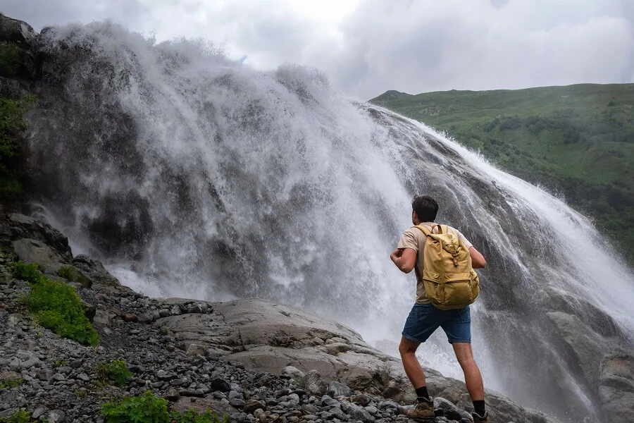 Refreshing Waterfall Refreshing Waterfall