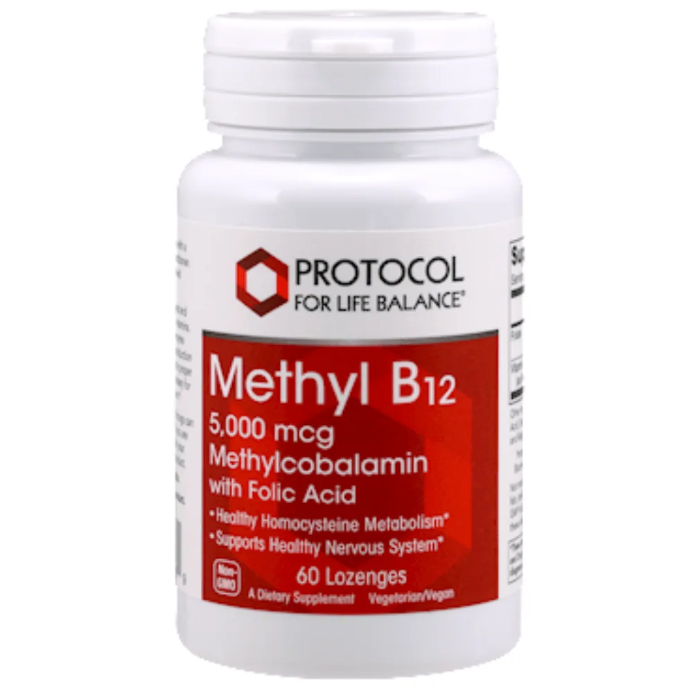 Protocol for Life balance Methyl B12 with Folic Acid