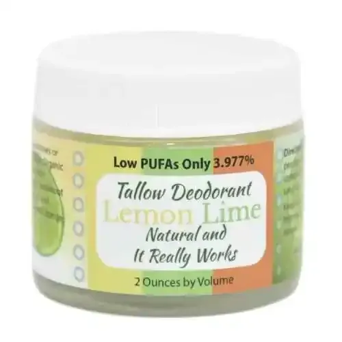 Tallow Deodorant Lemon Lime