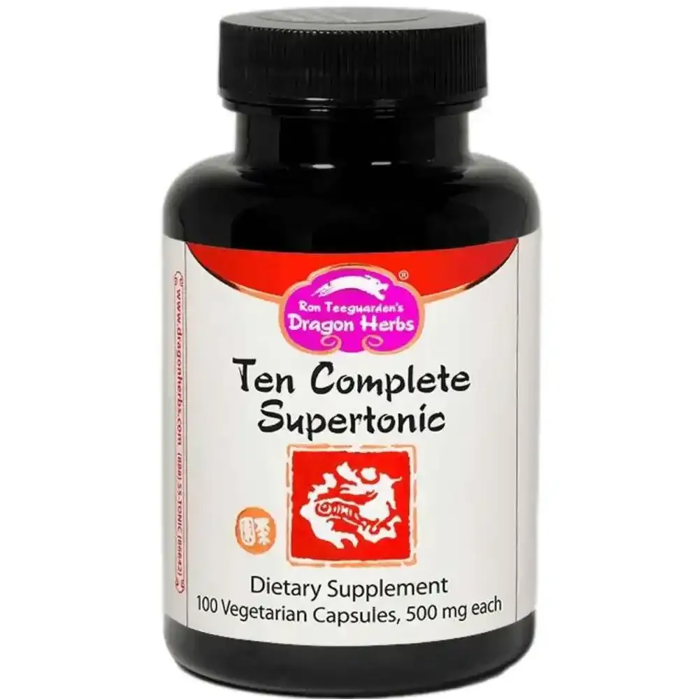 Dragon Herbs Ten Complete Supertonic  (100 Capsules)