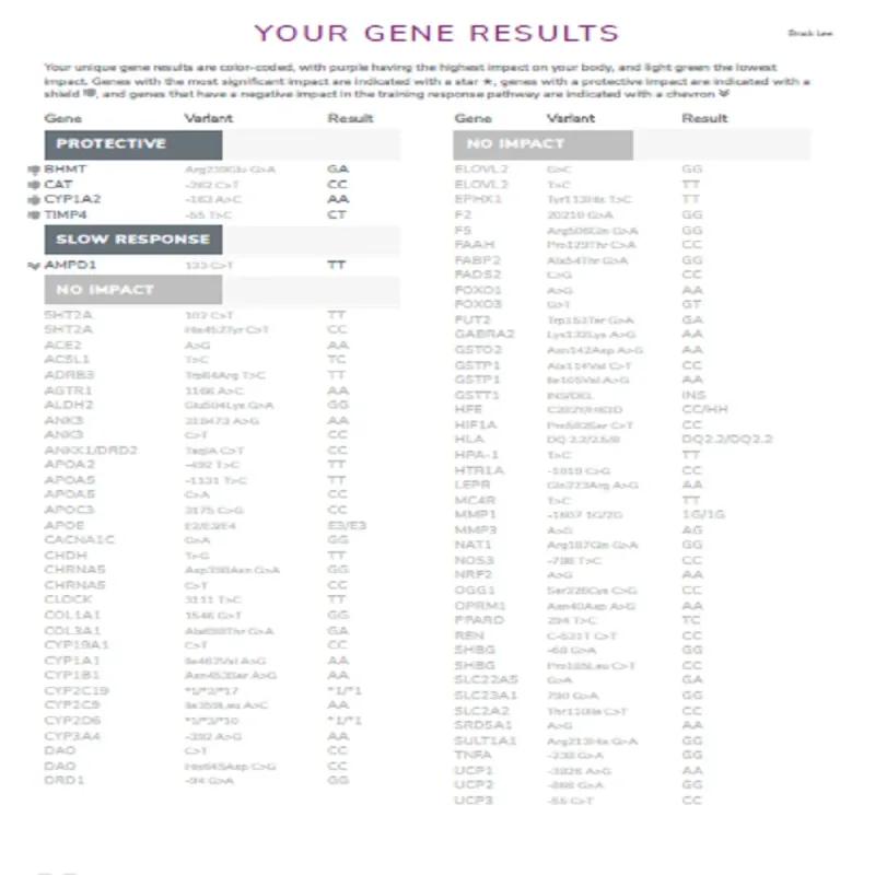 3X4 Genetics Blueprint