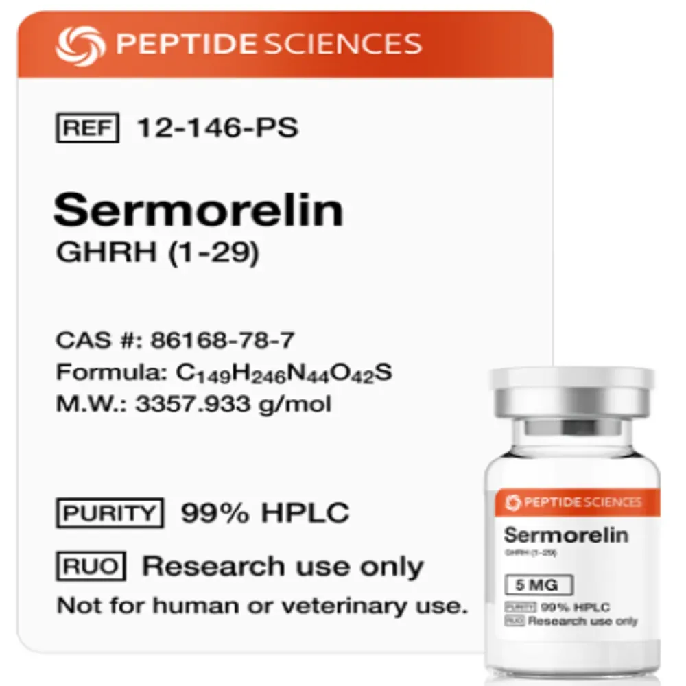 SERMORELIN 5 MG VIAL