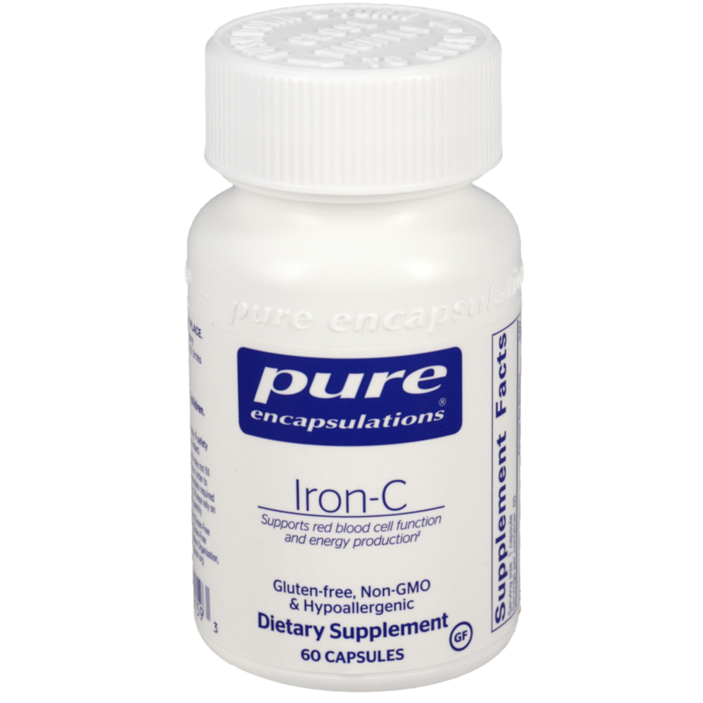 Pure Encapsulations Iron-C (60 Capsules)