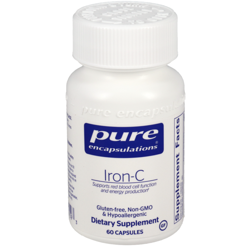 Pure Encapsulations Iron-C (60 Capsules)