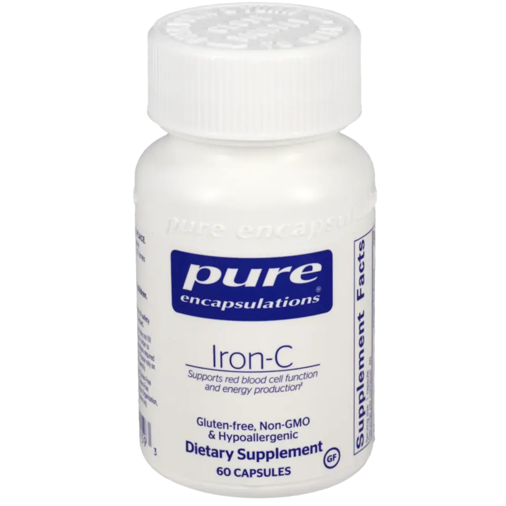 Pure Encapsulations Iron-C (60 Capsules)