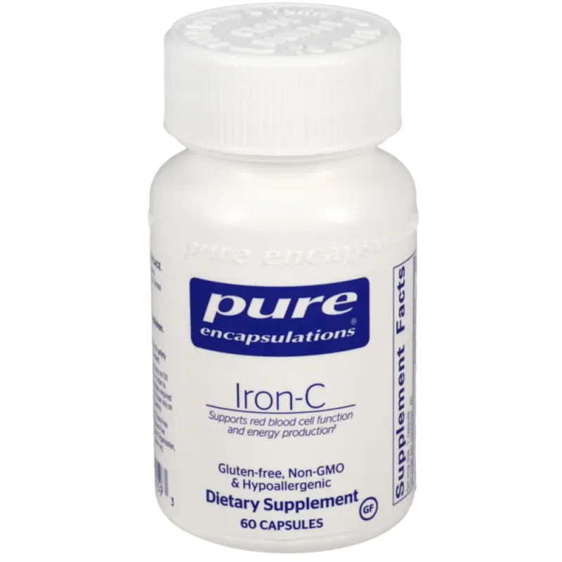 Pure Encapsulations Iron-C (60 Capsules) Pure Encapsulations Iron-C (60 Capsules)
