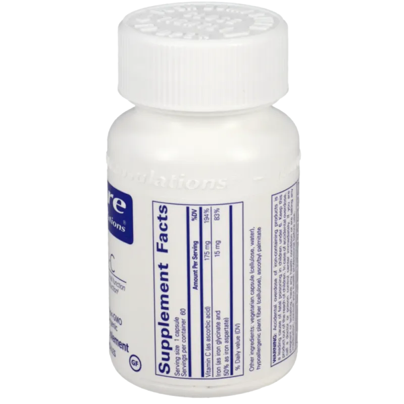 Pure Encapsulations Iron-C Capsules