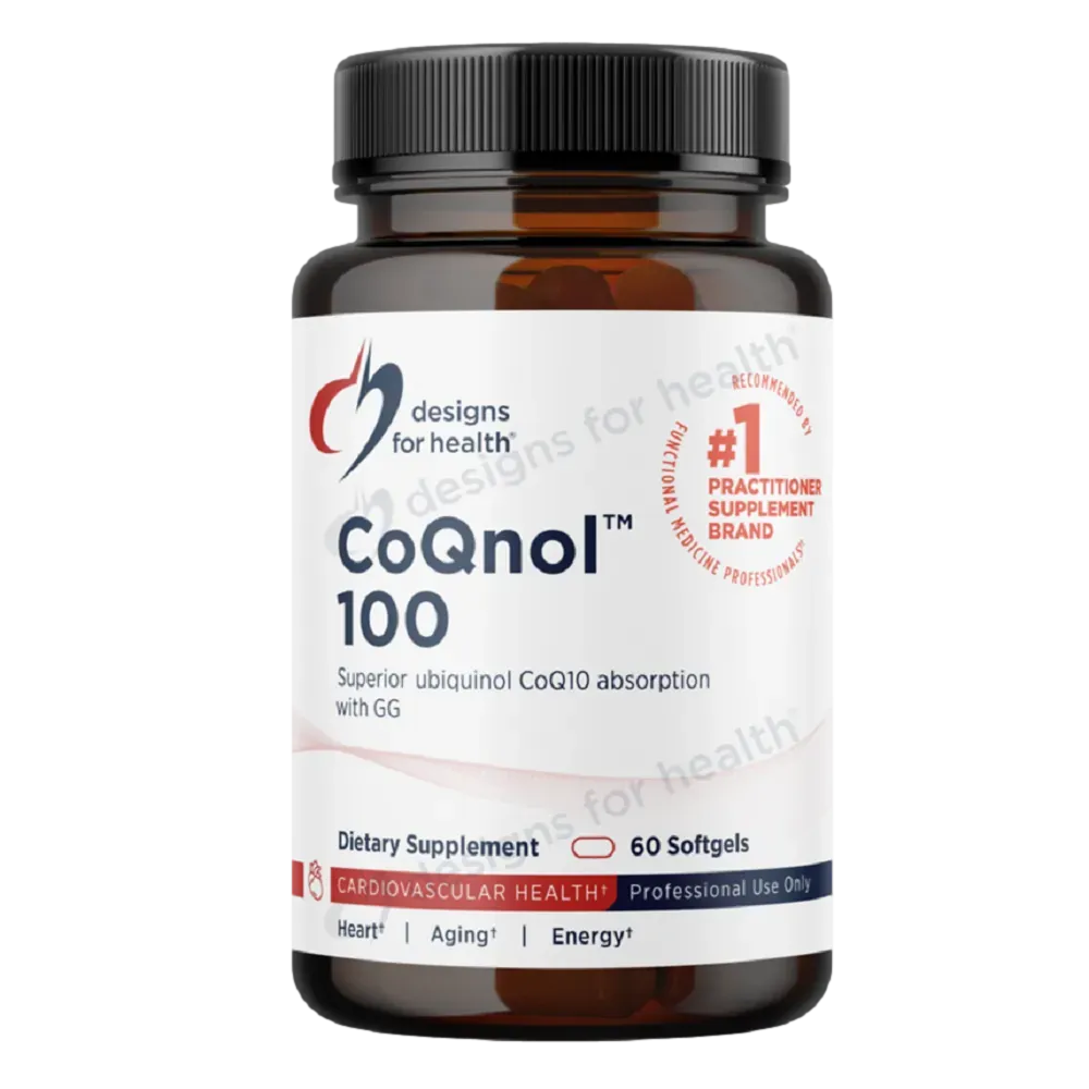 Designs for Health CoQnol (Ubiquinol) 100mg