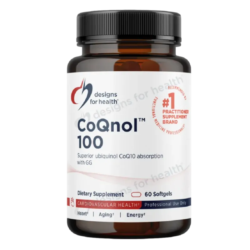 Designs for Health CoQnol (Ubiquinol) 100mg