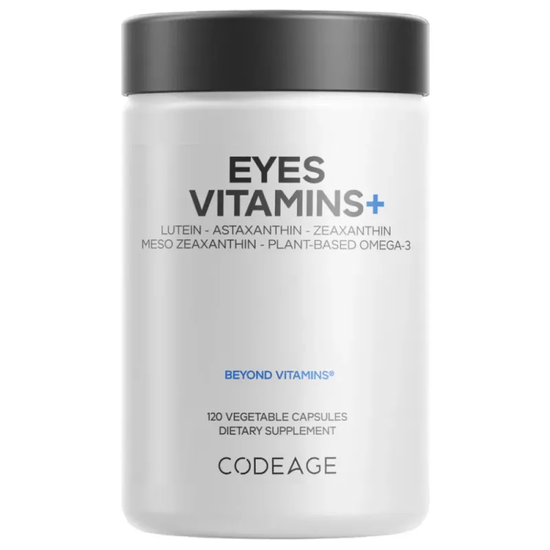 Codeage - Eye Vitamins + 120 Capsules