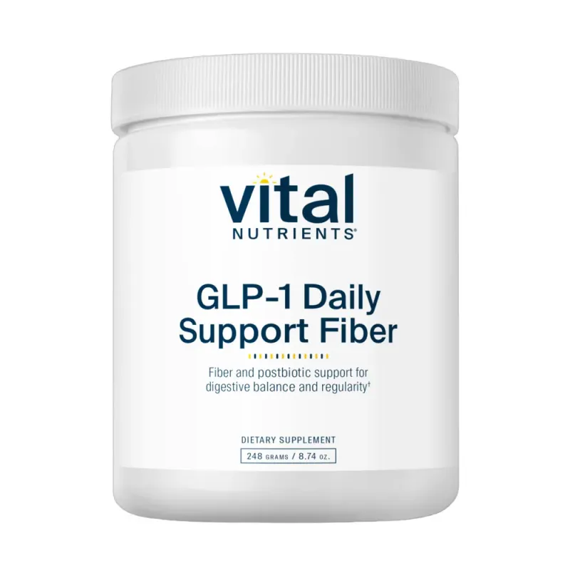 Vital Nutrients GLP-1 Daily Support Fiber Powder, Unflavored Vital Nutrients GLP-1 Daily Support Fiber Powder, Unflavored