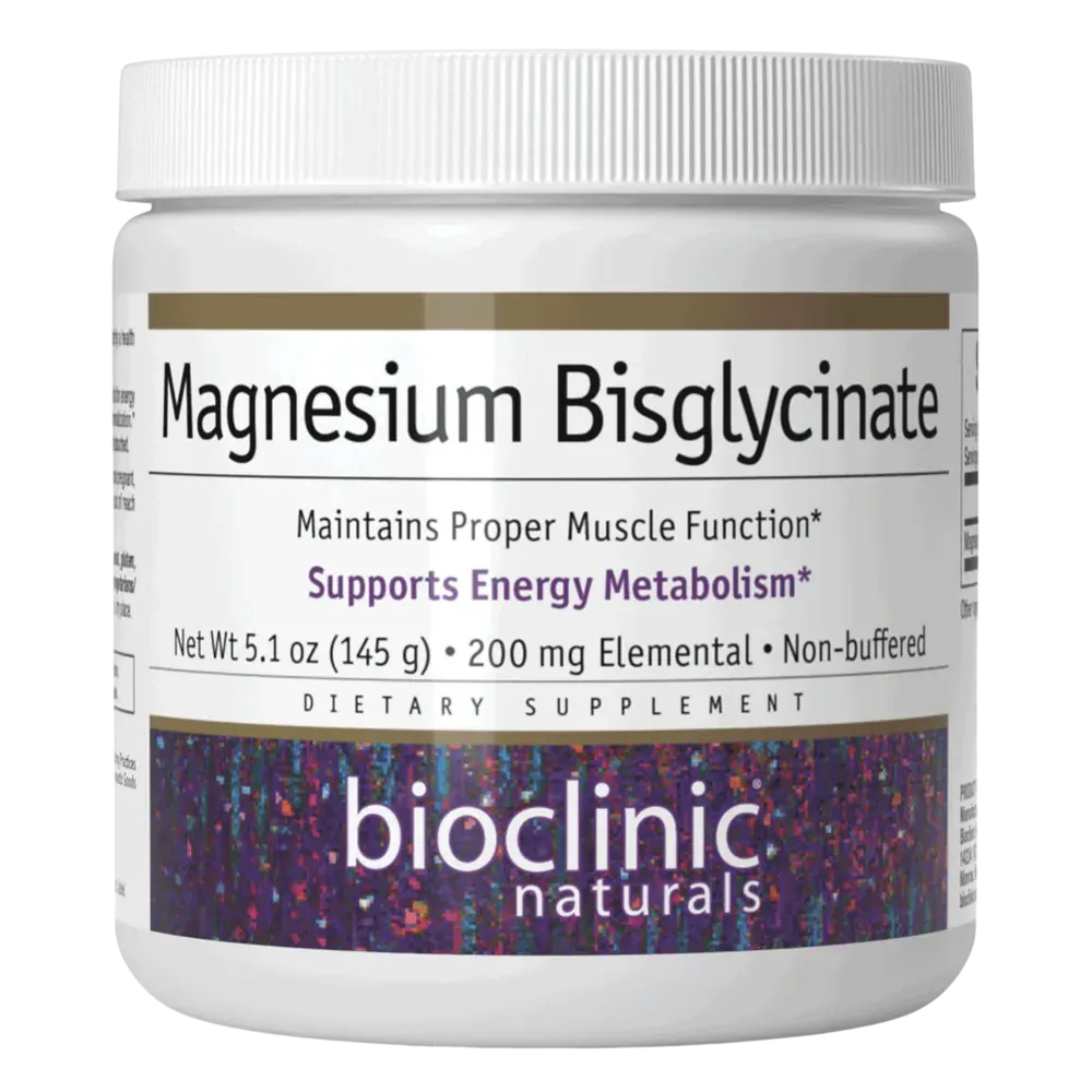 Bioclinic Naturals Magnesium Bisglycinate (120g)