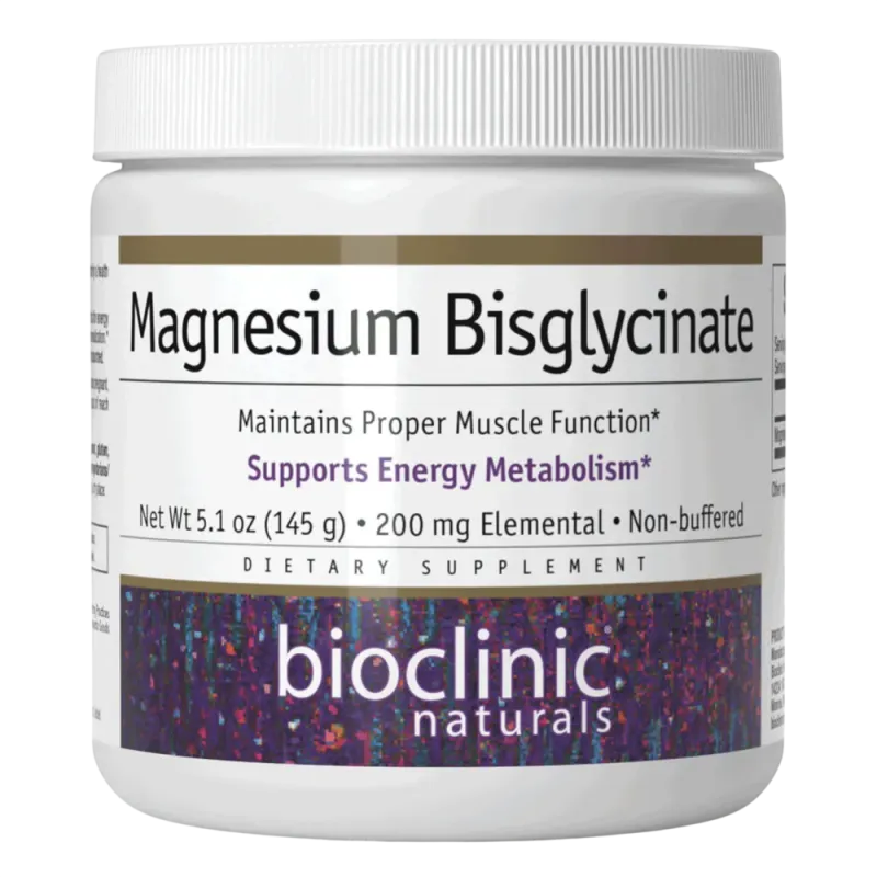 Bioclinic Naturals Magnesium Bisglycinate (120g)