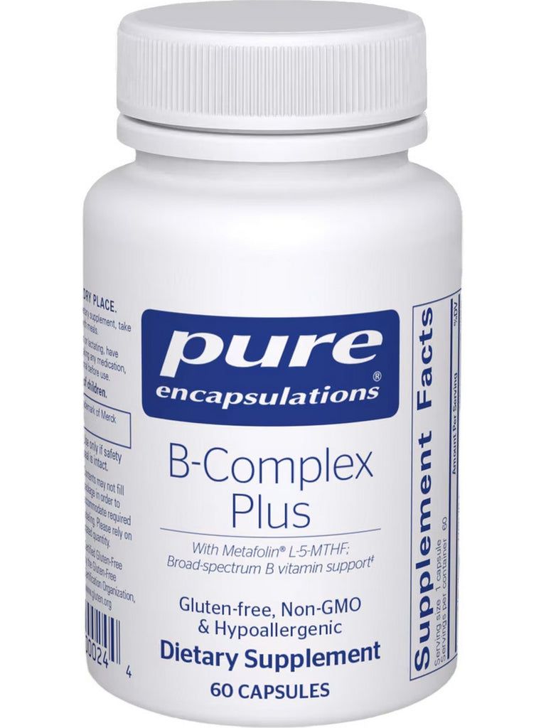 Pure Encapsulations B-Complex Plus (60 Capsules)