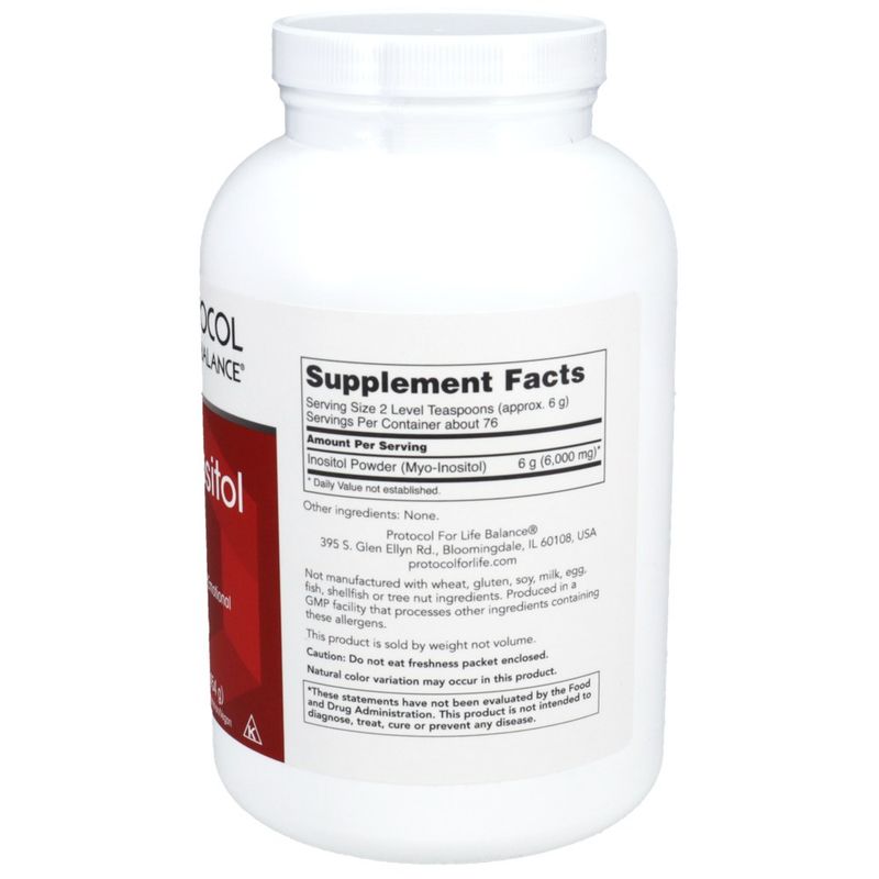 Protocol for Life Balance Myo-Inositol Powder (1 lb)