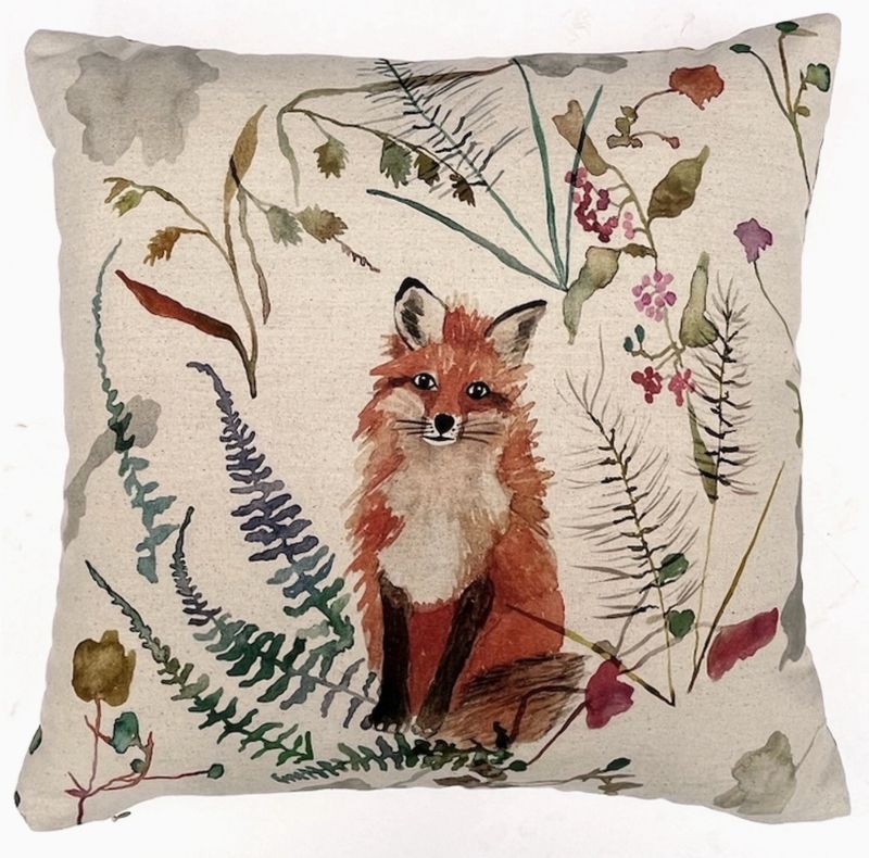 Pillows in Watercolor Prints
