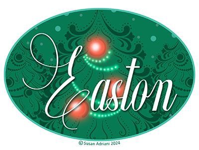 Easton Tree Stickers &amp; Magnets