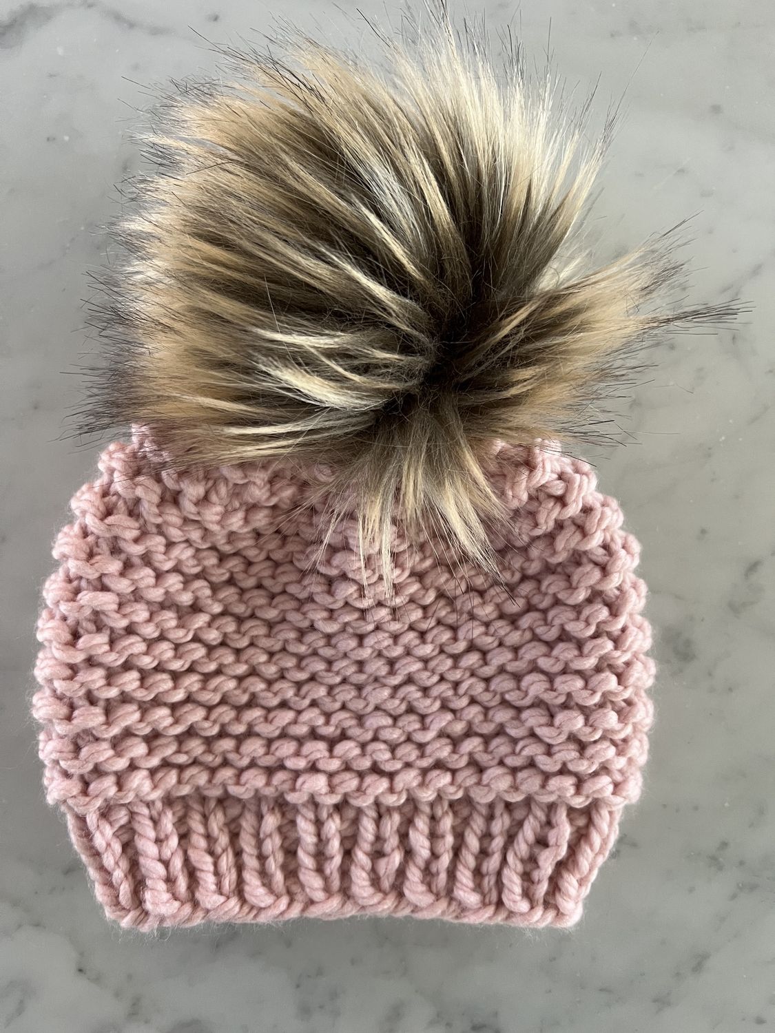 Handknit Hats, Color & Size: Rouge - Adult