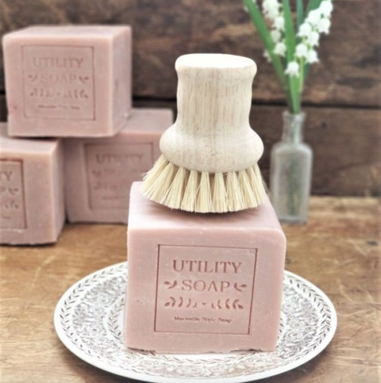 Du Jardin Soaps & Fragrances, Item: French Utility Soal (Pink)