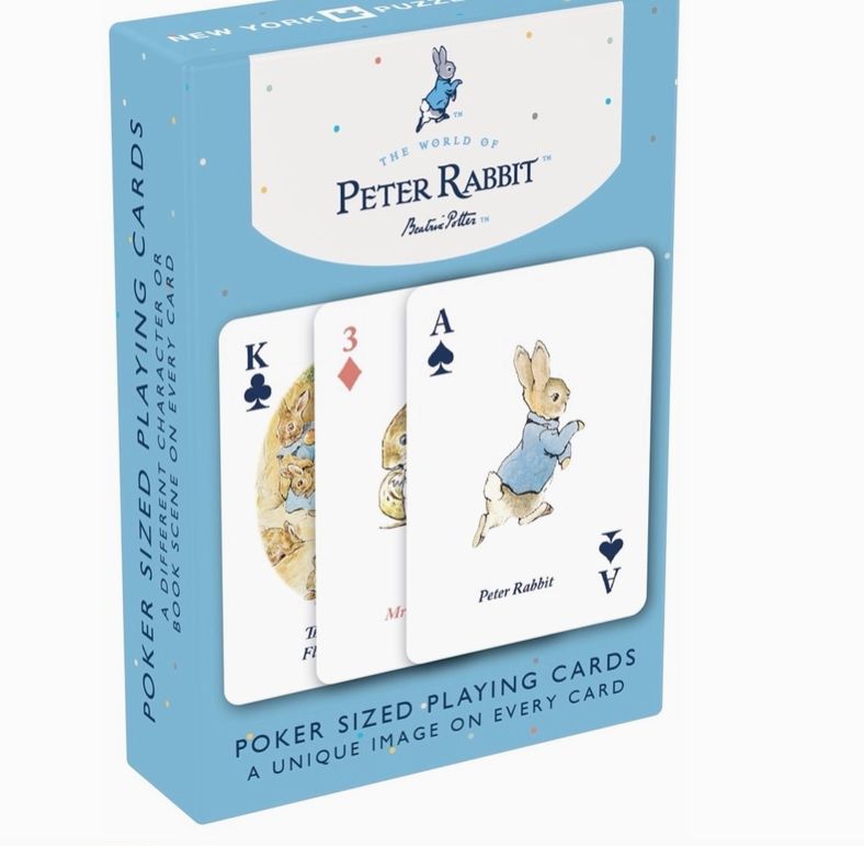 Puzzles and Playing Cards, Item: Peter Rabbit Playing Cards