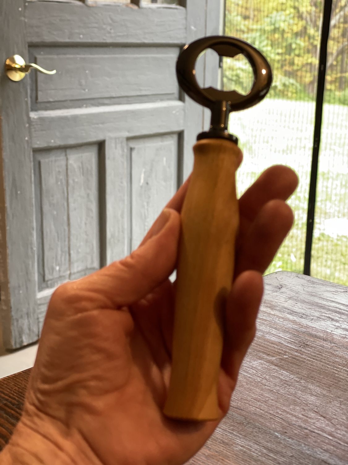 Wood Bowls & Cutting Boards - Hand Turned from Easton Trees, Title: Black Birch Bottle Opener